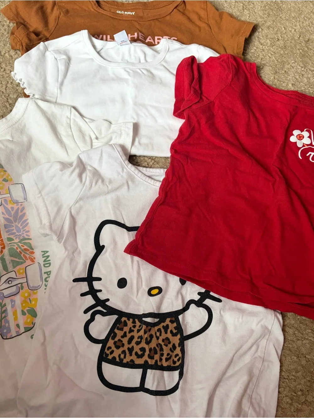 Lot of girls size 6-8 shirts